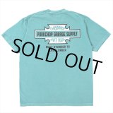 画像: PORKCHOP/BAR&SHIELD TEE（MINT GREEN）［プリントT-25春夏］