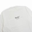 画像4: ROUGH AND RUGGED/DESIGN QS（WHITE）［刺繍+プリント7分袖ポケT-25春夏］ (4)