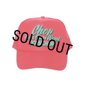画像: PORKCHOP/CHOP YOUR OWN WOOD CAP 2025（RED）［メッシュキャップ-25春夏］