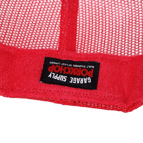 画像4: PORKCHOP/CHOP YOUR OWN WOOD CAP 2025（RED）［メッシュキャップ-25春夏］ (4)