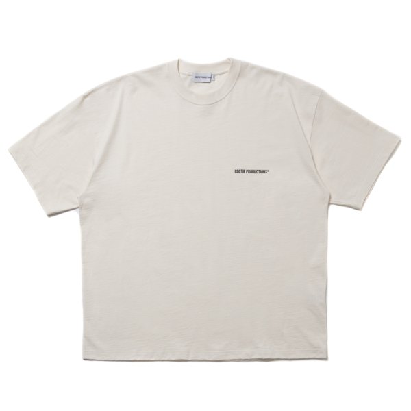 画像1: COOTIE PRODUCTIONS/N/C Jersey Print S/S Tee - 1（Off Ivory）［N/CジャージプリントT-25春夏］ (1)