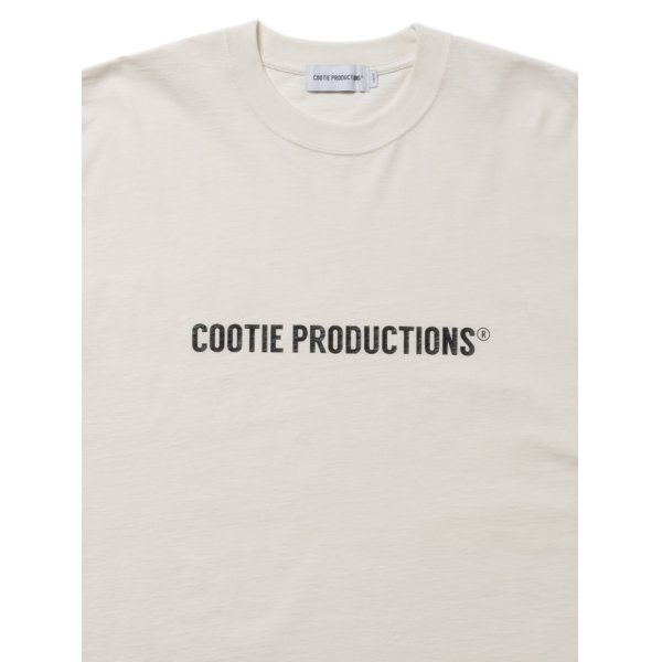 画像2: COOTIE PRODUCTIONS/N/C Jersey Print S/S Tee - 2（Off Ivory）［N/CジャージプリントT-25春夏］ (2)