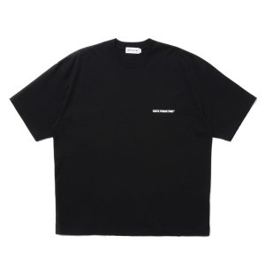 画像: COOTIE PRODUCTIONS/N/C Jersey Print S/S Tee - 1（Black）［N/CジャージプリントT-25春夏］