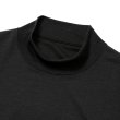 画像3: CALEE × ovys MOCK NECK BACK MESH S/S TEE ＜B TYPE＞（BLACK）［モックネックT-25春夏］ (3)