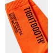 画像3: TIGHTBOOTH/LABEL LOGO SOCKS（Orange）［ラベルロゴソックス-25春夏］ (3)