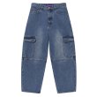 画像1: BlackEyePatch/URBAN ARROWS STITCHED CARGO JEANS（INDIGO） (1)