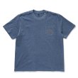 画像1: RATS/PIGMENT DYED POCKET TEE（NAVY）［ピグメント染めポケT-25春夏］ (1)