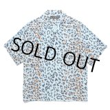 画像: WACKO MARIA/LEOPARD HAWAIIAN SHIRT（BLUE）［レオパードハワイアンシャツ-25春夏］