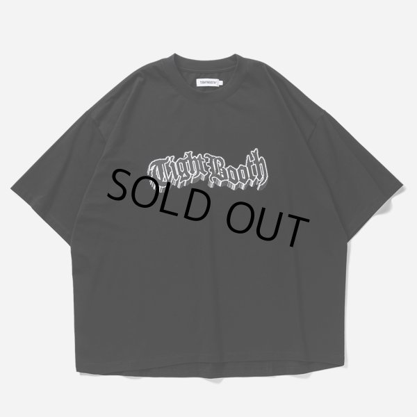 画像1: TIGHTBOOTH/3D LOGO S/S T-SHIRT（Black）［プリントT-25春夏］ (1)