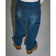 画像3: BlackEyePatch/URBAN ARROWS STITCHED CARGO JEANS（INDIGO） (3)