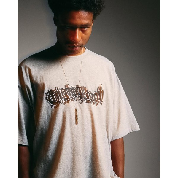 画像5: TIGHTBOOTH/3D LOGO S/S T-SHIRT（Heather Grey）［プリントT-25春夏］ (5)