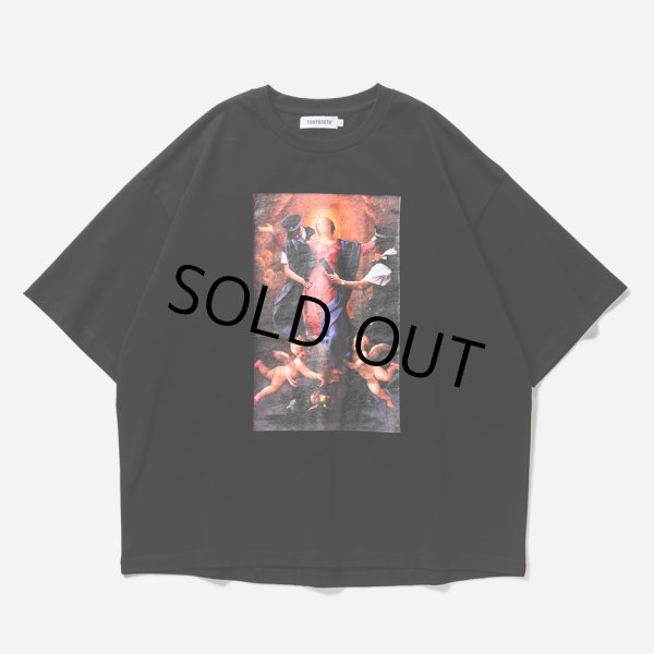 画像1: TIGHTBOOTH/POLICE CHECKUP S/S T-SHIRT（Black）［プリントT-25春夏］ (1)