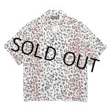 画像: WACKO MARIA/LEOPARD HAWAIIAN SHIRT（WHITE）［レオパードハワイアンシャツ-25春夏］