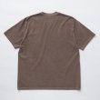 画像2: RATS/PIGMENT DYED POCKET TEE（BROWN）［ピグメント染めポケT-25春夏］ (2)