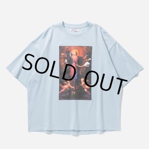 画像: 【20%OFF】TIGHTBOOTH/POLICE CHECKUP S/S T-SHIRT（Sax）［プリントT-25春夏］