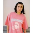 画像2: CHALLENGER/PUNK GIRL TEE（LT CHERRY）［ピグメント染めプリントT-25春夏］ (2)