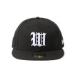 画像1: WACKO MARIA/NEW ERA / 59FIFTY（BLACK/WHITE）［B.Bキャップ-25春夏］ (1)
