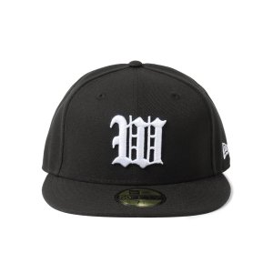 画像: WACKO MARIA/NEW ERA / 59FIFTY（BLACK/WHITE）［B.Bキャップ-25春夏］
