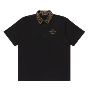 画像: BlackEyePatch/BEP TIMES LEOPARD COLLARED RUGBY SHIRT（BLACK）