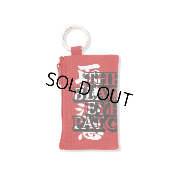 画像1: BlackEyePatch/HWC LABEL COIN POUCH（RED） (1)