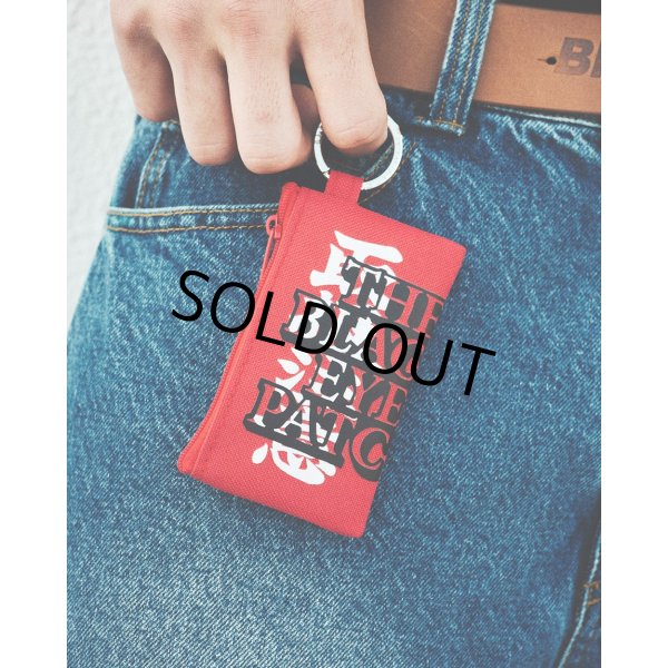 画像3: BlackEyePatch/HWC LABEL COIN POUCH（RED） (3)