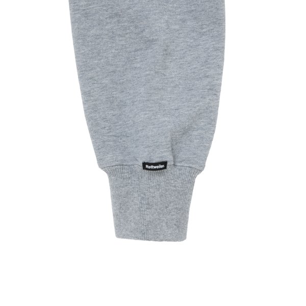 画像4: 【25秋冬ご予約受付中！25年9月入荷予定】ROTTWEILER/R9 LOGO SWEATER（GRAY）［クルーネックスウェット-25秋冬］ (4)