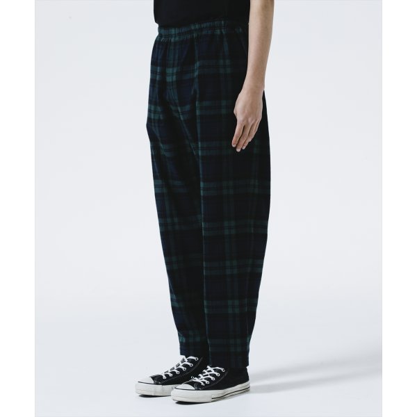 画像4: 【25秋冬ご予約受付中！25年9月入荷予定】ROTTWEILER/R9 NEL CHECK PANTS（NAVY）［ネルチェックパンツ-25秋冬］ (4)