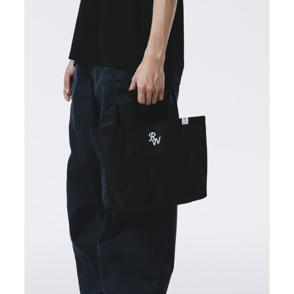 画像5: 【25秋冬ご予約受付中！25年8月入荷予定】ROTTWEILER/CANVAS TOTE BAG SMALL（BLACK）［トートバッグスモール-25秋冬］ (5)