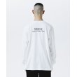 画像7: 【25秋冬ご予約受付中！25年8月入荷予定】ROTTWEILER/R9 PHOTO LS TEE（WHITE）［プリント長袖T-25秋冬］ (7)