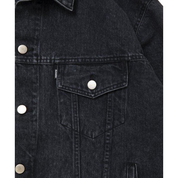 画像4: 【25秋冬ご予約受付中！25年9月入荷予定】ROTTWEILER/R9 DENIM JACKET（BLACK）［デニムJKT-25秋冬］ (4)