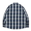 画像2: 【25秋冬ご予約受付中！25年9月入荷予定】ROTTWEILER/R9 OMBRE CHECK SHIRT（BLUE）［オンブレチェックシャツ-25秋冬］ (2)