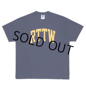 画像: ROTTWEILER/RTTW TEE（NAVY）［ピグメント染めプリントT-25秋冬］