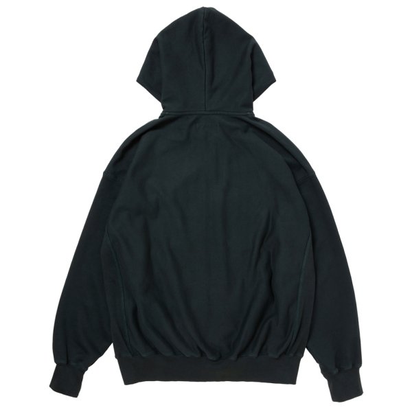 画像2: 【25秋冬ご予約受付中！25年10月入荷予定】ROTTWEILER/R9 LOGO ZIP PARKA（DARK GREEN）［ジップアップパーカー-25秋冬］ (2)