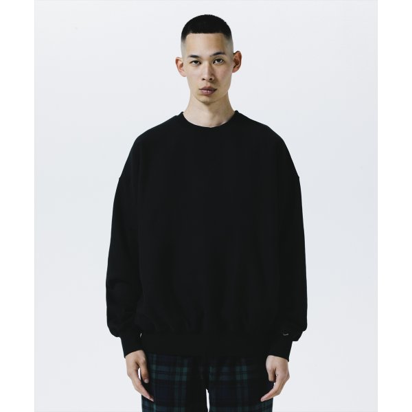 画像5: 【25秋冬ご予約受付中！25年9月入荷予定】ROTTWEILER/R9 BASIC SWEATER（BLACK）［クルーネックスウェット-25秋冬］ (5)