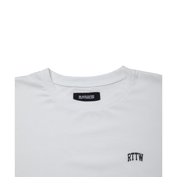 画像3: 【25秋冬ご予約受付中！25年7月入荷予定】ROTTWEILER/R9 LOGO TEE（WHITE）［プリントT-25秋冬］ (3)