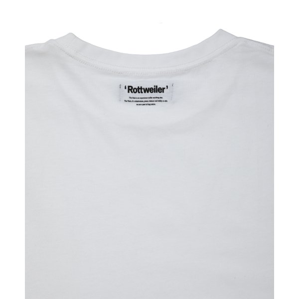 画像4: 【25秋冬ご予約受付中！25年7月入荷予定】ROTTWEILER/R9 BASIC TEE（WHITE）［プリントT-25秋冬］ (4)