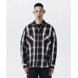 画像5: 【25秋冬ご予約受付中！25年9月入荷予定】ROTTWEILER/R9 OMBRE CHECK SHIRT（RED）［オンブレチェックシャツ-25秋冬］ (5)