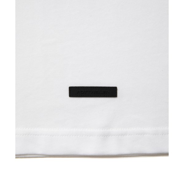 画像4: 【25秋冬ご予約受付中！25年7月入荷予定】ROTTWEILER/R9 CUTOFF TEE（WHITE）［カットオフT-25秋冬］ (4)