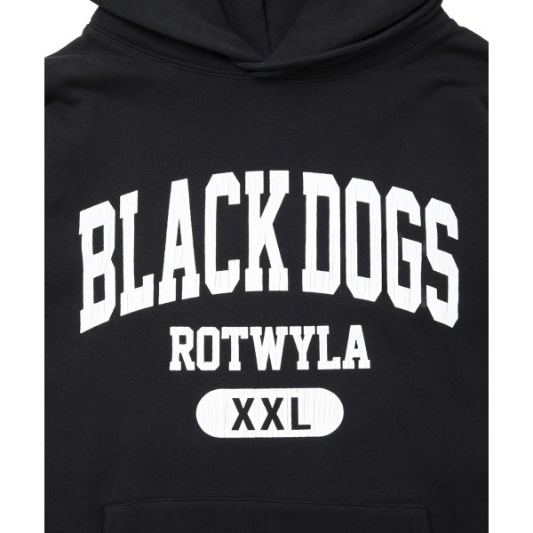 画像3: 【25秋冬ご予約受付中！25年9月入荷予定】ROTTWEILER/BD XXL PARKA（BLACK）［プルオーバーパーカー-25秋冬］ (3)