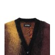 画像3: 【25秋冬ご予約受付中！25年10月入荷予定】ROTTWEILER/R9 PAINTED CARDIGAN（BLACK）［モヘアカーディガン-25秋冬］ (3)