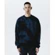 画像4: 【25秋冬ご予約受付中！25年10月入荷予定】ROTTWEILER/R9 PAINTED KNIT（BLUE）［モヘアニット-25秋冬］ (4)