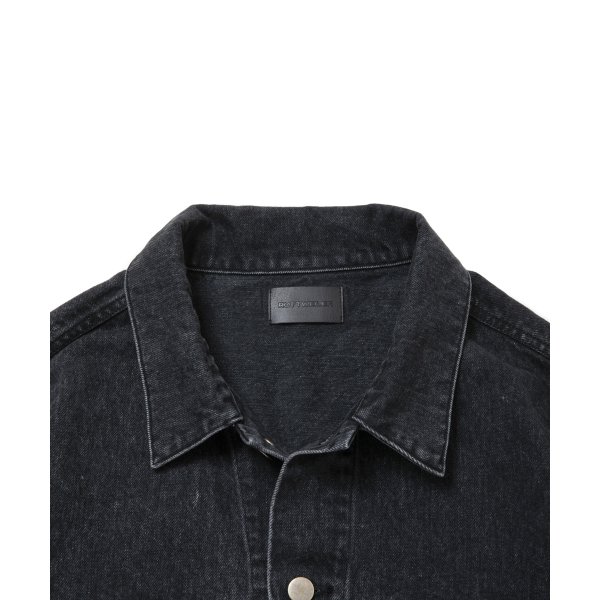 画像3: 【25秋冬ご予約受付中！25年9月入荷予定】ROTTWEILER/R9 DENIM JACKET（BLACK）［デニムJKT-25秋冬］ (3)