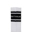 画像3: 【25秋冬ご予約受付中！25年9月入荷予定】ROTTWEILER/R9 LINE SOX（WHITE）［ラインソックス-25秋冬］ (3)