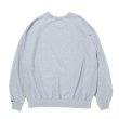 画像2: 【25秋冬ご予約受付中！25年9月入荷予定】ROTTWEILER/R9 LOGO SWEATER（GRAY）［クルーネックスウェット-25秋冬］ (2)