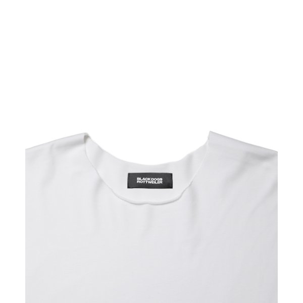 画像3: 【25秋冬ご予約受付中！25年7月入荷予定】ROTTWEILER/R9 CUTOFF TEE（WHITE）［カットオフT-25秋冬］ (3)