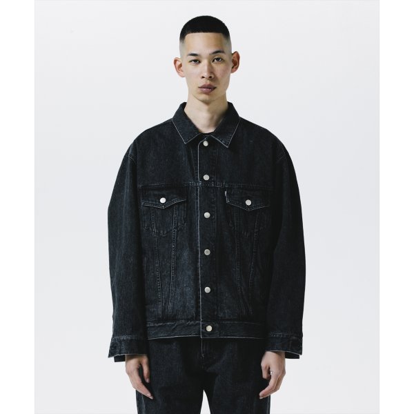 画像5: 【25秋冬ご予約受付中！25年9月入荷予定】ROTTWEILER/R9 DENIM JACKET（BLACK）［デニムJKT-25秋冬］ (5)