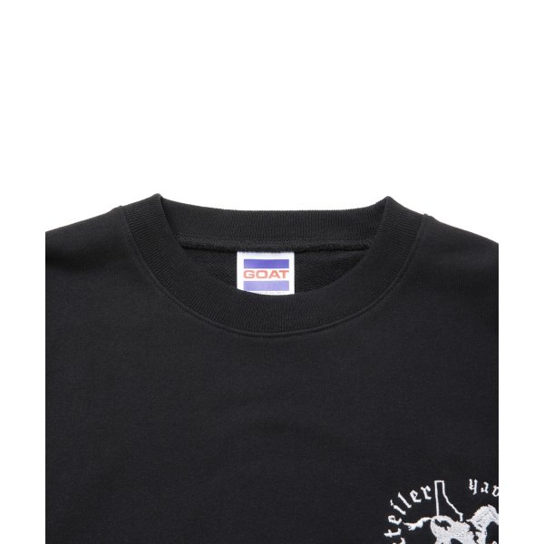 画像3: 【25秋冬ご予約受付中！25年9月入荷予定】ROTTWEILER/HORSE SWEATER（BLACK）［クルーネックスウェット-25秋冬］ (3)