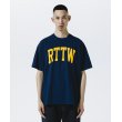 画像4: 【25秋冬ご予約受付中！25年7月入荷予定】ROTTWEILER/RTTW TEE（NAVY）［ピグメント染めプリントT-25秋冬］ (4)