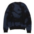 画像2: 【25秋冬ご予約受付中！25年10月入荷予定】ROTTWEILER/R9 PAINTED KNIT（BLUE）［モヘアニット-25秋冬］ (2)