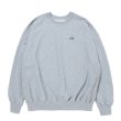画像1: 【25秋冬ご予約受付中！25年9月入荷予定】ROTTWEILER/R9 LOGO SWEATER（GRAY）［クルーネックスウェット-25秋冬］ (1)